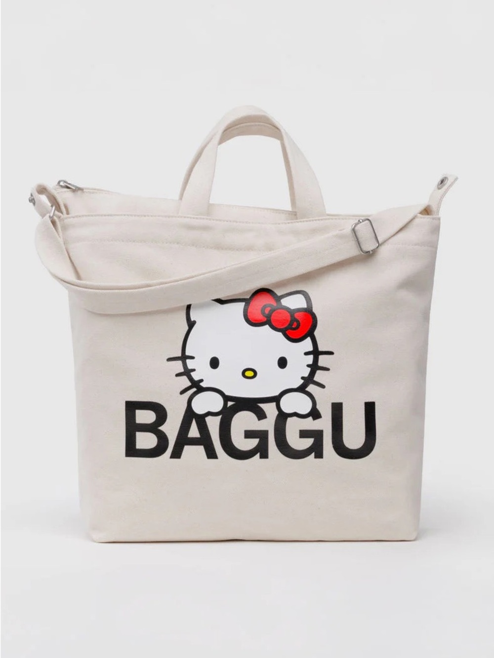 BAGGU HORIZONTAL ZIP DUCK BAG - HELLO KITTY - Brand New!